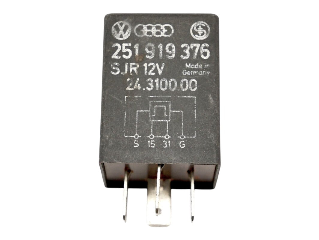 Low Coolant Warning Relay 80-91 VW Vanagon T3 - Genuine - 251 919 376