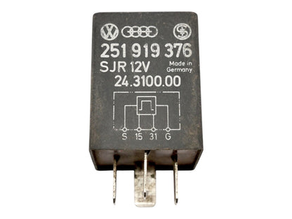Relay 43 Low Coolant Warning 80-91 VW Vanagon T3 - Genuine OEM - 251 919 376