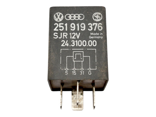 Relay 43 Low Coolant Warning 80-91 VW Vanagon T3 - Genuine OEM - 251 919 376