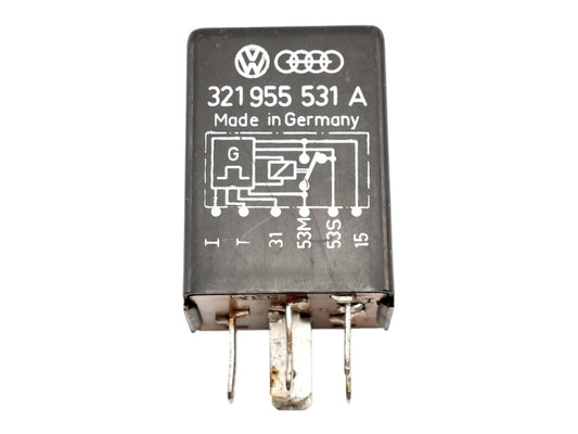 Wiper Relay # 19 VW Audi Jetta Golf Rabbit MK1 Passat Vanagon . 321 955 531 A .