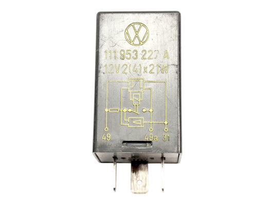 Flasher Relay VW Audi Beetle Bug Bus Vanagon Rabbit MK1 - OEM - 111 953 227 A