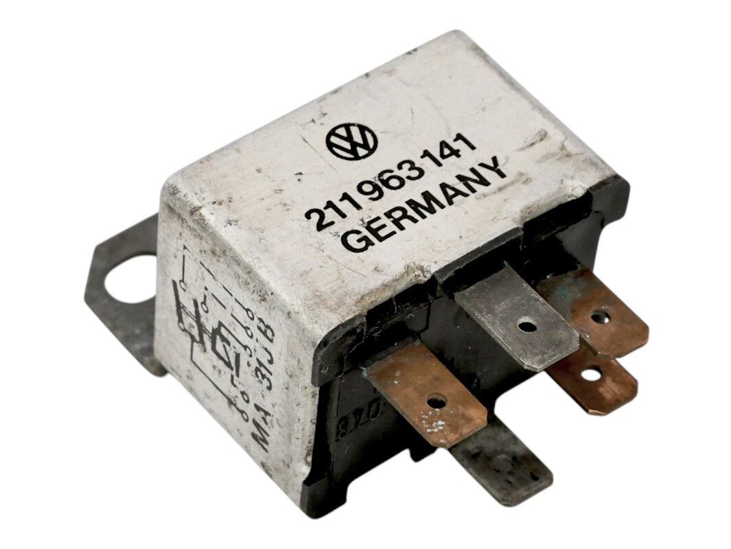Gas Heater Relay 72-79 VW Bus Transporter 411 / 412 Aircooled OEM - 211 963 141