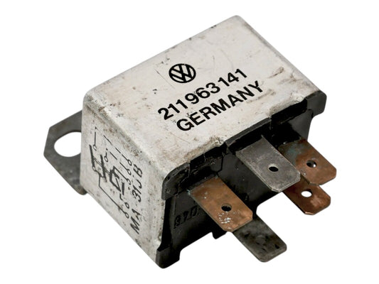 Gas Heater Relay 72-79 VW Bus Transporter 411 / 412 Aircooled OEM - 211 963 141