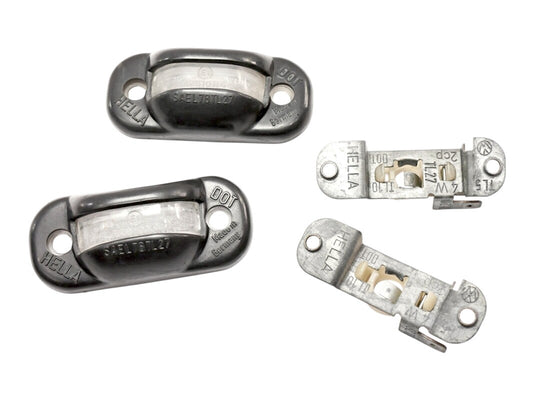 License Plate Light Lamp Lens Holder 75-84 VW Rabbit GTI Jetta MK1 Cabriolet OEM