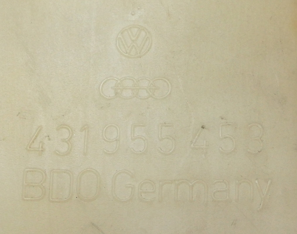 Washer Reservoir Tank 80-88 VW Rabbit Convertible Cabriolet MK1 ~ 431 955 453