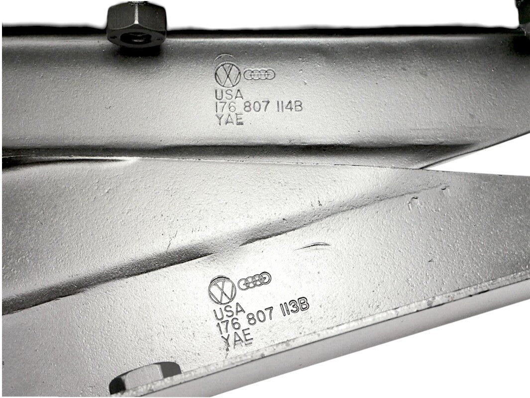 Front Bumper Mount Brackets 85-90 VW Jetta Golf Mk2 Small Bumpers -176 807 114 B