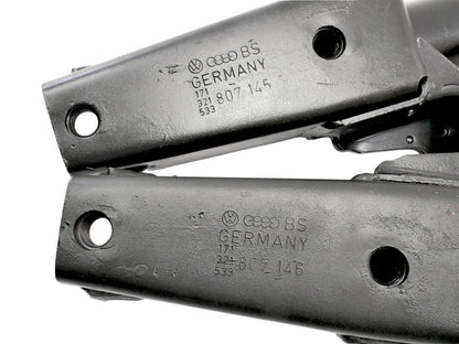 2x Front Bumper Mount Bracket Supports 82-88 VW Scirocco Mk2 - 533 807 145 / 146