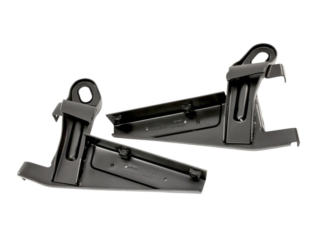 Front Bumper Mount Bracket Supports 90-94 VW Corrado - OEM - 535 807 113 / 114 A