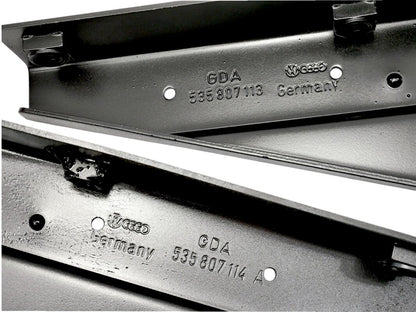 Front Bumper Mount Bracket Supports 90-94 VW Corrado - OEM - 535 807 113 / 114 A