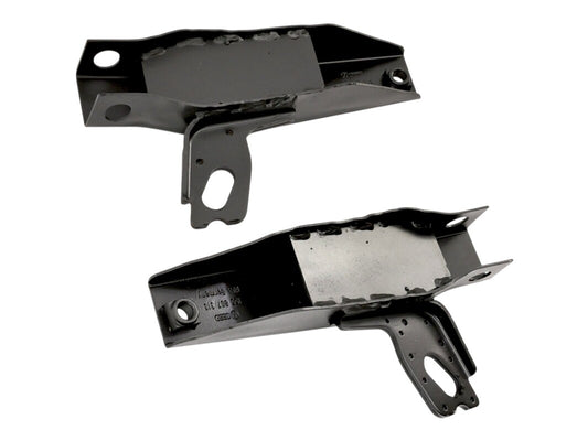 2x Rear Bumper Bracket Mounts 86-87 VW Cabriolet - Genuine - 155 807 313