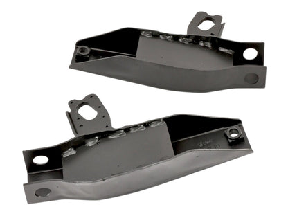 2x Rear Bumper Bracket Mounts 86-87 VW Cabriolet - Genuine - 155 807 313