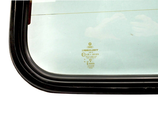 Convertible Top Rear Back Window Glass & Metal Frame 80-93 VW Rabbit Cabriolet