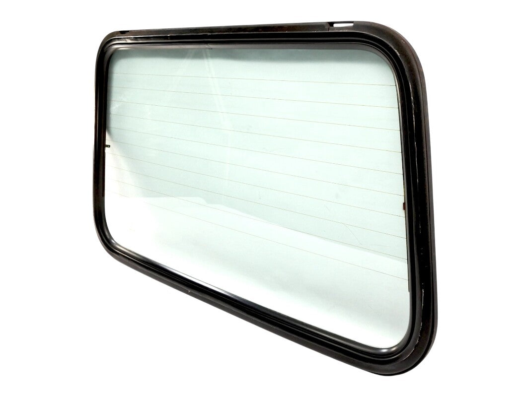 Convertible Top Rear Back Window Glass & Metal Frame 80-93 VW Rabbit Cabriolet