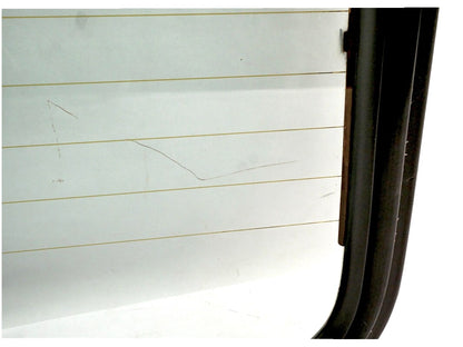 Convertible Top Rear Back Window Glass & Metal Frame 80-93 VW Rabbit Cabriolet