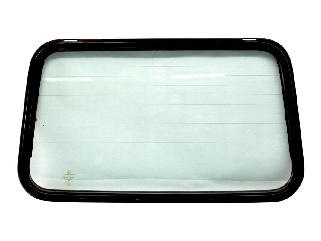 Convertible Top Rear Back Window Glass & Metal Frame 80-93 VW Rabbit Cabriolet