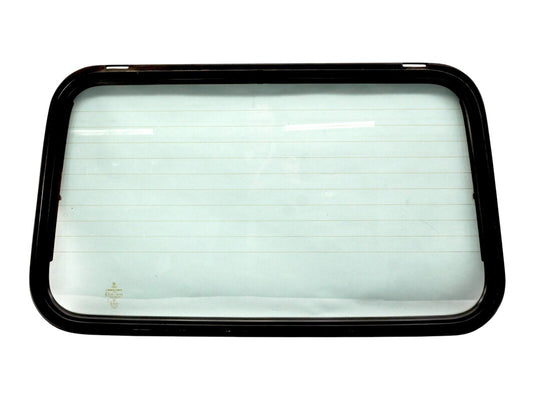 Convertible Top Rear Back Window Glass & Metal Frame 80-93 VW Rabbit Cabriolet