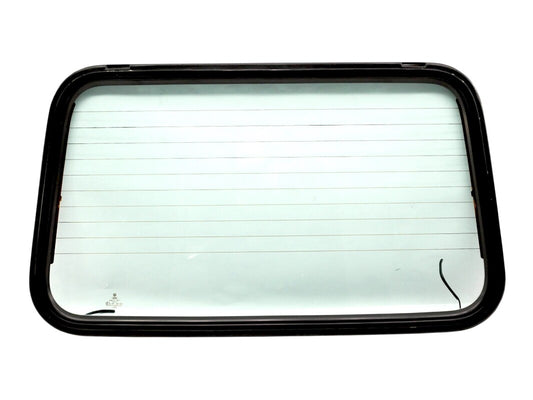 Convertible Top Rear Back Window Glass & Metal Frame 80-93 VW Rabbit Cabriolet -