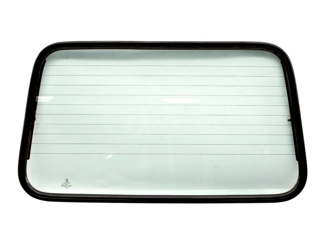 Convertible Top Rear Back Window Glass & Seal 80-93 VW Rabbit Cabriolet - OEM