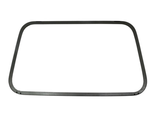 Convertible Top Rear Window Back Glass Metal Frame 80-93 VW Rabbit Cabriolet OEM