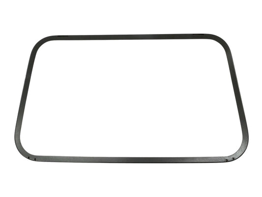 Convertible Top Rear Window Back Glass Metal Frame 80-93 VW Rabbit Cabriolet OE