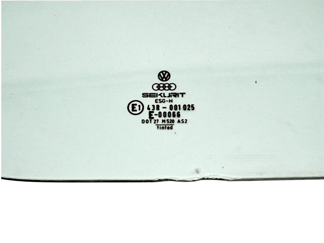 Convertible Top Rear Back Window Glass 80-93 VW Rabbit Cabriolet Mk1 ~ Genuine