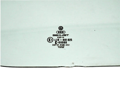 Convertible Top Rear Back Window Glass 80-93 VW Rabbit Cabriolet Mk1 ~ Genuine