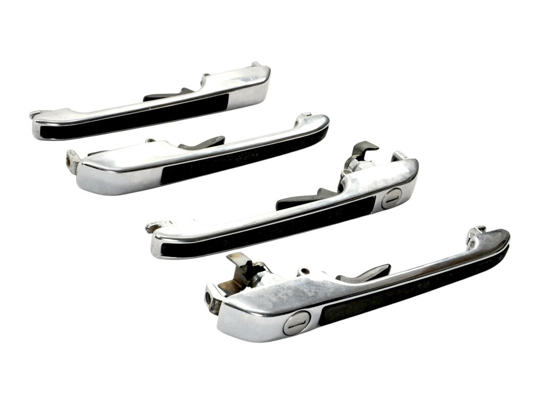 Set of 4 Chrome Door Handles 1975 VW Rabbit MK1 - 171 837 223 A / 224 A
