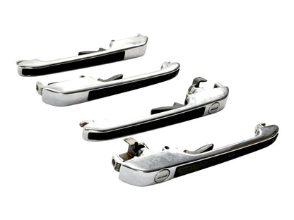 Set of 4 Chrome Door Handles 1975 VW Rabbit MK1 - 171 837 223 A / 224 A