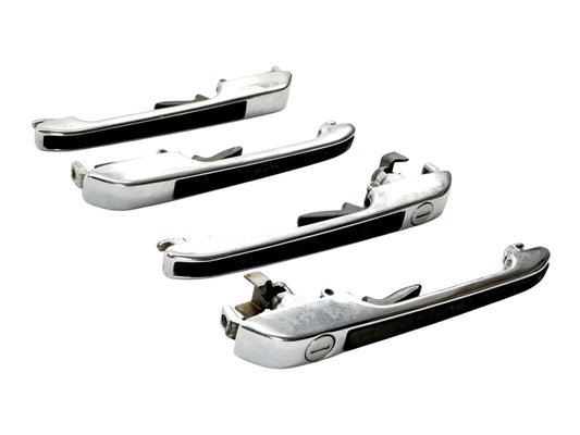 Set of 4 Chrome Door Handles 1975 VW Rabbit MK1 - 171 837 223 A / 224 A