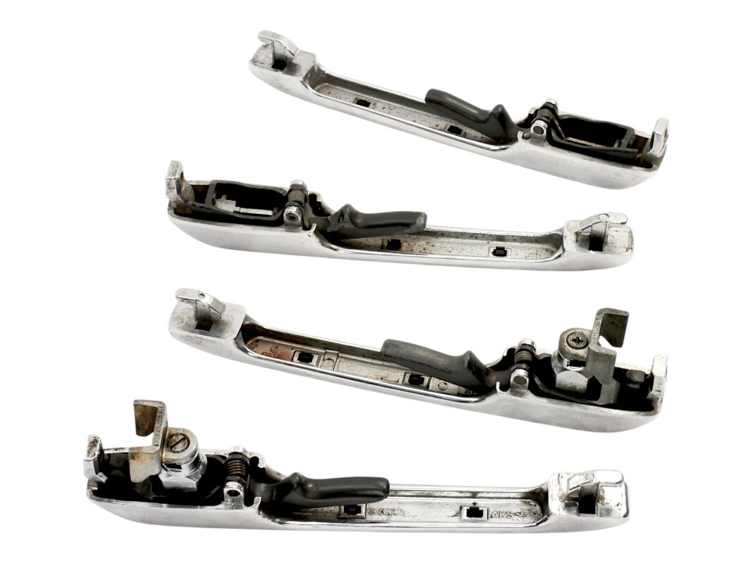 Set of 4 Chrome Door Handles 1975 VW Rabbit MK1 - 171 837 223 A / 224 A