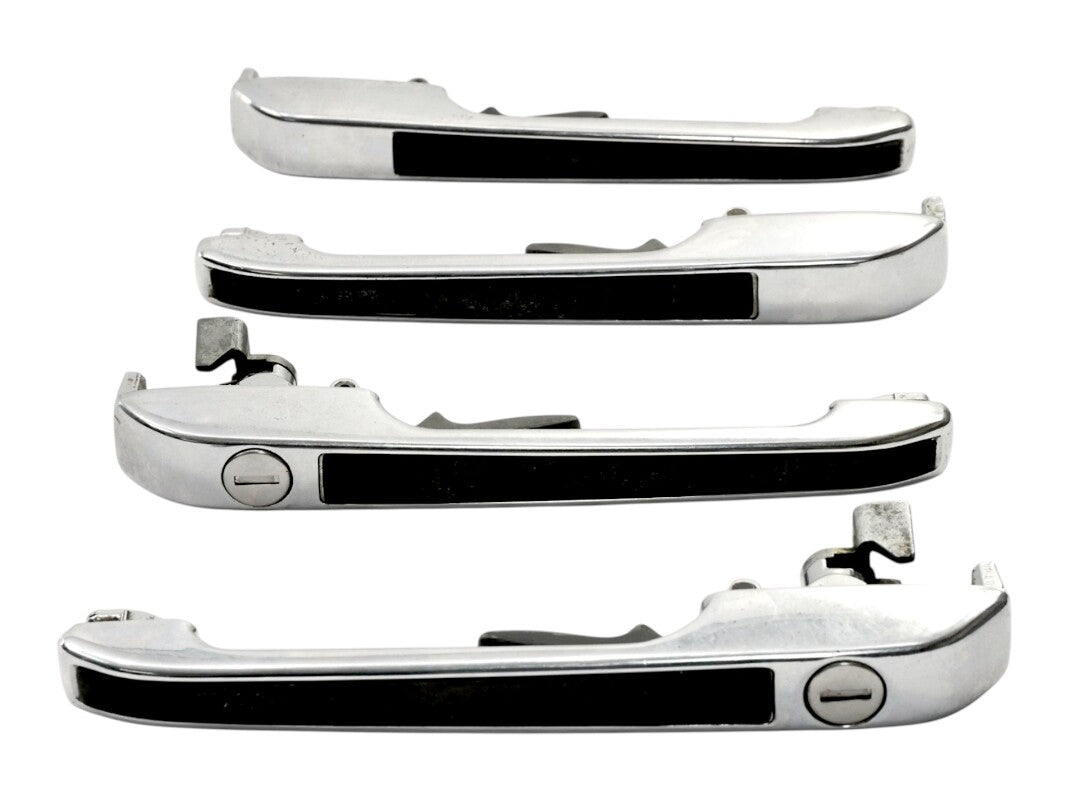 Set of 4 Chrome Door Handles 1975 VW Rabbit MK1 - 171 837 223 A / 224 A