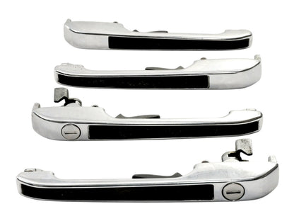 Set of 4 Chrome Door Handles 1975 VW Rabbit MK1 - 171 837 223 A / 224 A