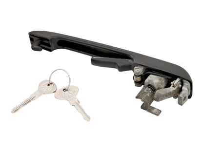 LH Front Exterior Door Handle With Keys 76-92 VW Jetta Rabbit Golf MK1 MK2 ~ OEM
