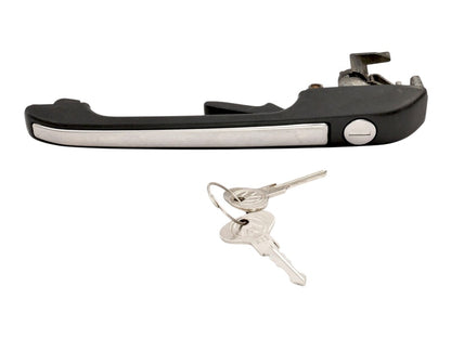 LH Front Exterior Door Handle With Keys 76-92 VW Jetta Rabbit Golf MK1 MK2 ~ OEM