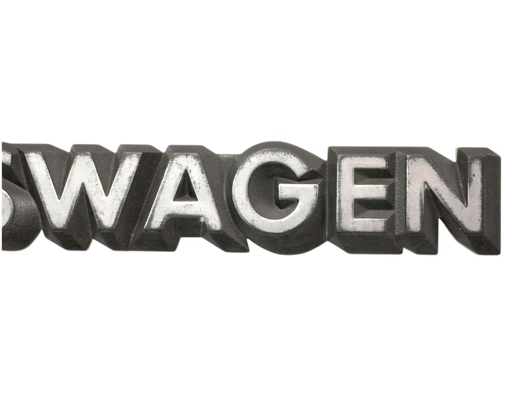 VOLKSWAGEN Trunk Emblem Badge 85-92 VW Jetta Golf MK2 Cabriolet - 321 853 685 C