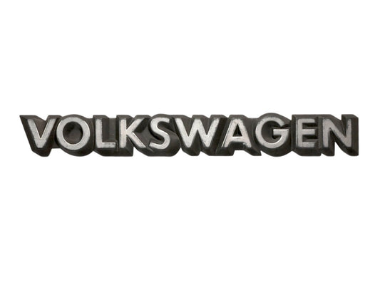 VOLKSWAGEN Trunk Emblem Badge 85-92 VW Jetta Golf MK2 Cabriolet - 321 853 685 C