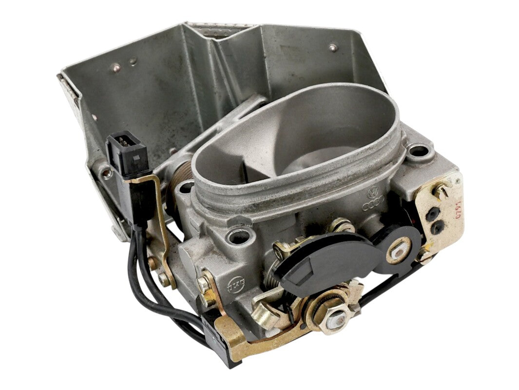 Throttle Body 90-92 VW Jetta GLI GTI 16V Passat B3 9A - Genuine - 051 063 K