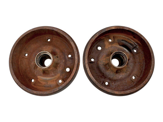 Front Brake Drums 64-67 VW Bus Type 2 Wide Five Aircooled Genuine 211 405 615 B