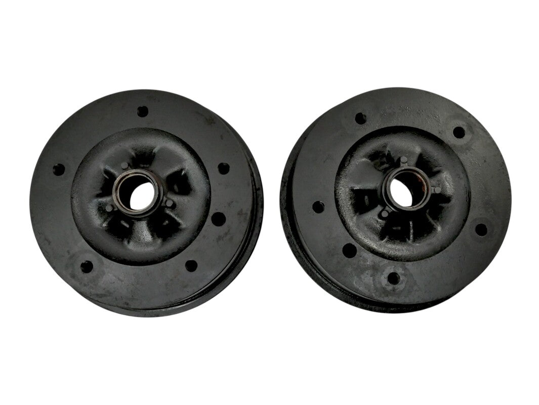 Front Brake Drums 64-67 VW Bus Type 2 Wide Five Aircooled Genuine 211 405 615 B