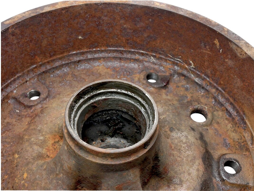 Front Brake Drum 64-67 VW Bus Type 2 Wide Five Aircooled Genuine - 211 405 615 B