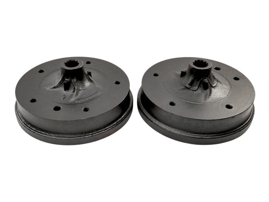 Rear Brake Drums 68-70 VW Bus Type 2 Wide Five Aircooled Genuine - 211 405 615 G