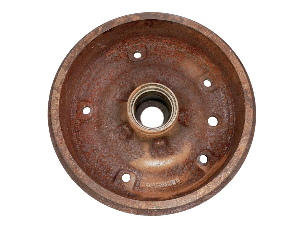 Front Brake Drum 68-70 VW Bus Type 2 Wide Five Aircooled Genuine - 211 405 615 C