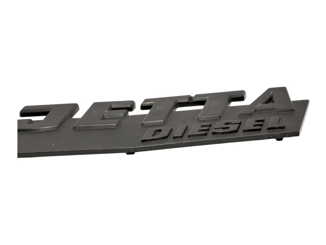 Trunk Badge Rear Emblem 80-84 VW Jetta Diesel MK1 - Genuine OEM - 161 853 687 H