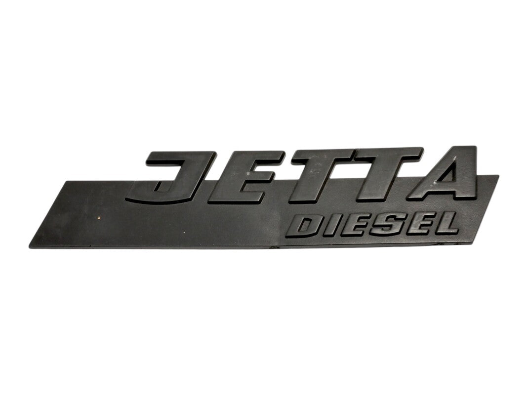 Trunk Badge Rear Emblem 80-84 VW Jetta Diesel MK1 - Genuine OEM - 161 853 687 H