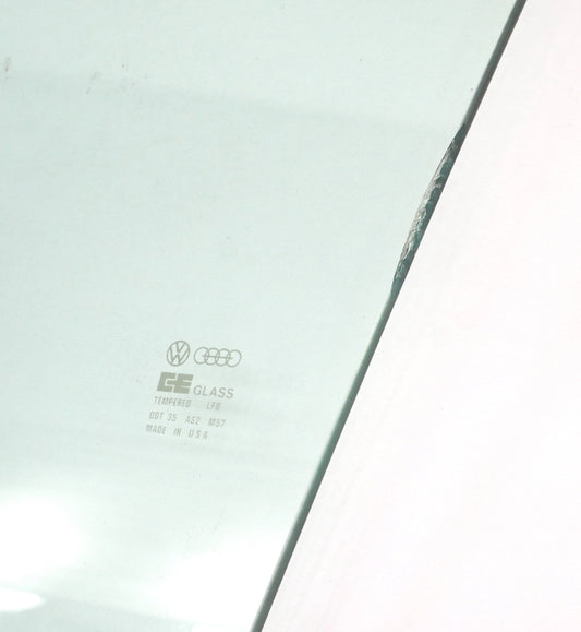 LH Front Window Door Exterior Glass 75-84 VW Rabbit GTI Jetta MK1 2DR ~ Genuine