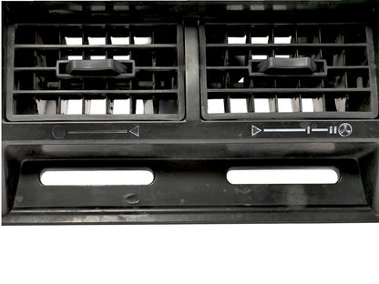 Center Dash Interior Air Vent 1972 VW 412 - Black - Genuine - 411 819 705