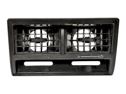 Center Dash Interior Air Vent 1972 VW 412 - Black - Genuine - 411 819 705