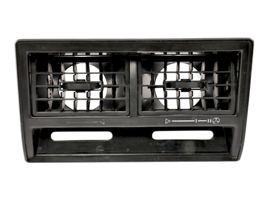 Center Dash Interior Air Vent 1972 VW 412 - Black - Genuine - 411 819 705