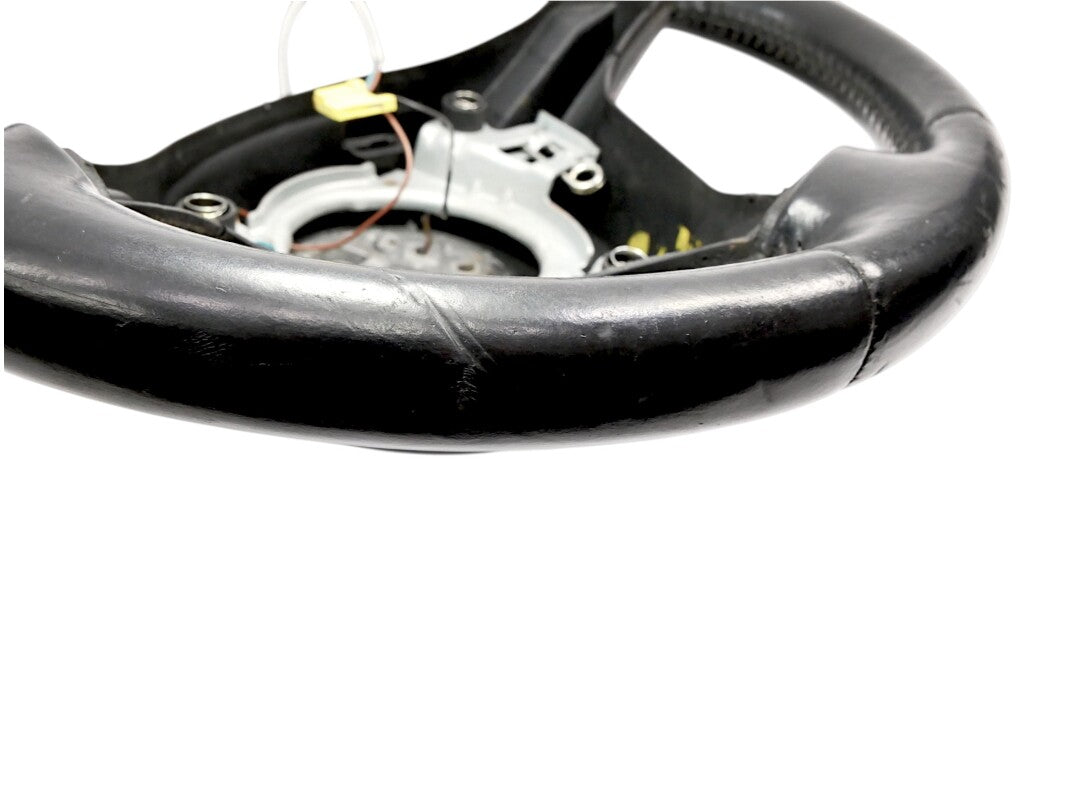 Black Leather 3 Spoke Sport Steering Wheel 99-05 VW Jetta GTI MK4 - Genuine OEM