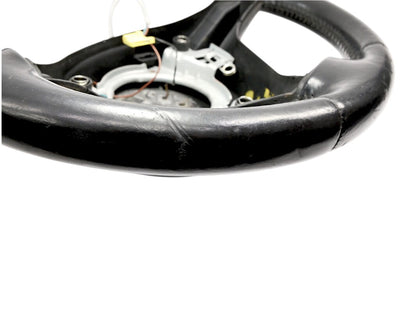 Black Leather 3 Spoke Sport Steering Wheel 99-05 VW Jetta GTI MK4 - Genuine OEM